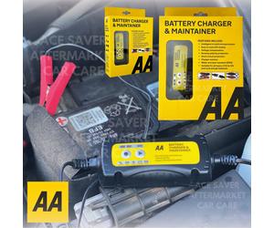 AA 6V 12V 1.5A Automatic Smart Trickle Battery Charger Optimiser Maintainer