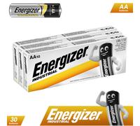 10 x Energizer AA Industrial Alkaline Batteries 1.5V LR6 MN1500