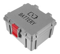 Aa Aaa Battery Organizer Storage Case with Tester Petg Box