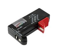 AA/AAA/C/D/9V/1.5V Universal Button Cell Battery Colour Coded Meter Indicate Volt Tester Checker BT-168 - Black