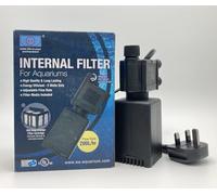 AA Aquarium Fish Tank Filter 200LPH, Adjustable Flow Internal Filter for tanks up to 80L or 24"