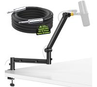 AA AUDIO ACCESSORY 12 AWG Speaker Cable 2m with Low Profile Boom Arm