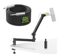 AA AUDIO ACCESSORY 12 AWG Speaker Cable 3m with Low Profile Boom Arm