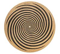 AA Audio Anatomy Vinyl Record Turntable Cover Spiral Design Made of Cork (3 mm)