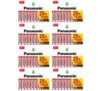 AA Batteries Genuine PANASONIC Zinc Carbon R6 1.5V Longest Exp Tracked Post 80x