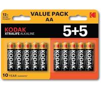 AA Batteries XTRALIFE Alkaline Power LR6 MN1500 LONG EXPIRY