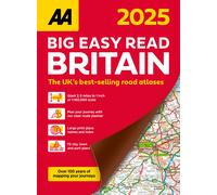 AA Big Easy Read Britain 2025 Spiral