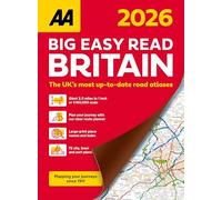 AA Big Easy Read Britain 2026 spiral bound (AA Road Atlas) (UK Road Atlases) (AA Road Atlas Britain)
