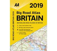 AA Big Road Atlas Britain 2019