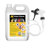 AA Brake Cleaner, 5 Litres with Long Hose Trigger, High Performance Solvent, Brake and Clutch System Cleaner