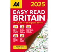 Easy Read Britain 2025 Flexibound (AA Road Atlas) (UK Road Atlases) (AA Road Atlas Britain)