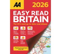 AA Easy Read Atlas Britain 2026