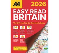 AA Easy Read Britain 2026 flexi bound (AA Road Atlas) (UK Road Atlases) (AA Road Atlas Britain) (AA Easy Read Atlas Britain 2026)