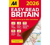 AA Easy Read Britain 2026 flexi bound