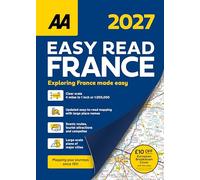AA Easy Read France 2027 Spiral bound