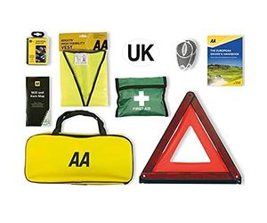 AA Euro Travel Kit AA6318 - for Driving in France/Europe - Includes Zipped Storage Bag