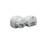 Aa European Plug Adaptor Essential Travel Accessory Europe Eu Charger Twin Pack