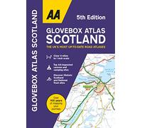 AA Glovebox Atlas Scotland: (AA Road Atlas Britain 5th New edition)
