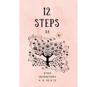 AA Inventory Workbook For Steps 4 8 10 & 12: Alcoholics Anonymous Recovery Journal/Work All Program Inventory In One Workbook/Clean And Sober/Sobriety Journal