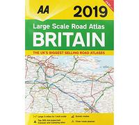 AA Large Scale Atlas Britain 2019 Brabbag