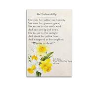 AA Milne Poetry PrintWall Decoration Posters Motivational Wall Posters Suitable for Office Gym Bedroom Decoration AestheticUnframe-style 20x30inch(50x75cm)