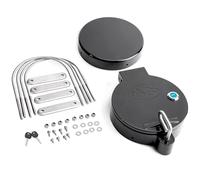 AA Products Universal Conduit Carrier Kit Fit 6" PVC Pipe, No Drilling Required, Black