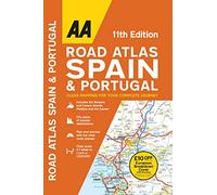 AA Road Atlas Spain & Portugal: (AA European Road Atlases 11th New edition)
