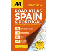 AA Road Atlas Spain & Portugal flexi bound (AA Road Atlas Spain) (AA European Road Atlas)