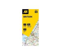 The AA – AA Road Map Britain 10 – 3 miles to 1 inch – Folded Map