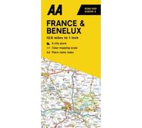 AA Road Map France & Benelux: (AA Road Map Europe Series 3 New edition)