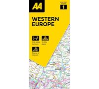 AA Road Map Western Europe: (AA Road Map Europe Series 1 New edition)