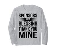 AA Sponsor Blessing Sobriety Support Long Sleeve T-Shirt