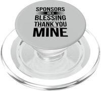 AA Sponsor Blessing Sobriety Support PopSockets PopGrip for MagSafe