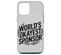 AA Sponsor Sobriety Support World's Okayest Sponsor Case for iPhone 12/12 Pro