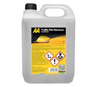AA Traffic Film Remover, 5 Litre Concentrate, Non-Caustic, High-Strength, Fast-Acting, Removes Road Grime and Grease
