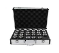 AA/UP ER Spring Collet Chuck 0.008mm 0.005mm for CNC Milling Tool Holder Engraving Machine ER11 ER16 ER20 ER25 ER32 ER40 Set(Plastic Box,ER11-7Pcs (A))