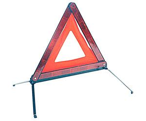 AA Warning Triangle For Breakdown Roadside Emergency Hazard AA0071 - EU Driving Legal Standard For Cars Vans Trucks - Storage Case Included