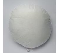 AA WHOLESALE AND RETAIL 100% Virgin Hollow Fiber Circular/Round Cushion Pad Inner,Insert Sofa Cushion Pad Insert Filler Inner Pack of 2 (12")