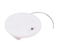 AA x 2 Circular White Hinge Battery Holder with Switch