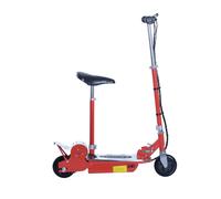 AA1-023RD HOMCOM Electric Scooter for Kids, Folded Powdered Scooters for Ages 7-12 Years w/ 120W Motor, Up to 10km/h, 8km, Adjustable Ride on Toy, Red