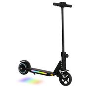 SPORTNOW Folding Electric Scooter W/ LED Lights And Display - Black | TJ Hughes