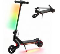 SPORTNOW Electric Scooter for Kids, Foldable E Scooter for Age Age 6+ Black - 93 x 39 x 103 cm - Electric Scooter - 1
