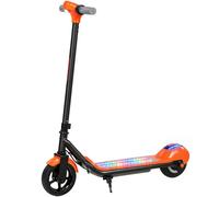 AA1-133V70OG SPORTNOW Electric Scooter for Kids, Lightweight Kids Scooter for Age 6-14 with LED Display, RGB lights, Up to 10km/h, Maximum Range 8km, Kick-to-Start, for Boys and Girls, Orange