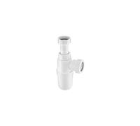 McAlpine AA10 Adjustable Inlet Slim Bottle Trap - White