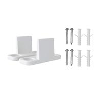 Aa2PCS Plastic L-Guide FloorGuideAdjustable Sliding Parts Replacement for Sliding Barn Door Guides Home Decor Accessories