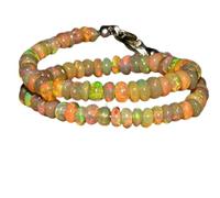 AA 1 Strand 7 Inch Ethiopian Opal Natural Gemstone Beads- Loose Beads Natural, Ethiopian Opal Welo Soft Round Beads for Sale by love-kush.