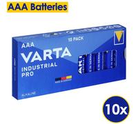 (AAA 10 PacK) Varta AA Alkaline Batteries AAA Alikaline Batteries 1.5V Long Life Power Cells