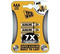 AAA Alkaline Batteries Silver 44.5x10.5mm Cylindrical 1.5V 4pcs Premium LongLife