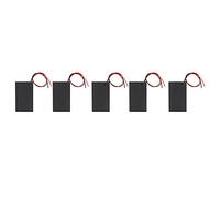 AAA Battery Holder Case Box with ONOFF Switch 3 x AAA Battery Storage for Electronic Toys Household Appliances Black Plastic 5pcs (Thick thread)