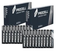 40 x Duracell Industrial Procell Constant AAA Alkaline 1.5V MN2400 Batteries
